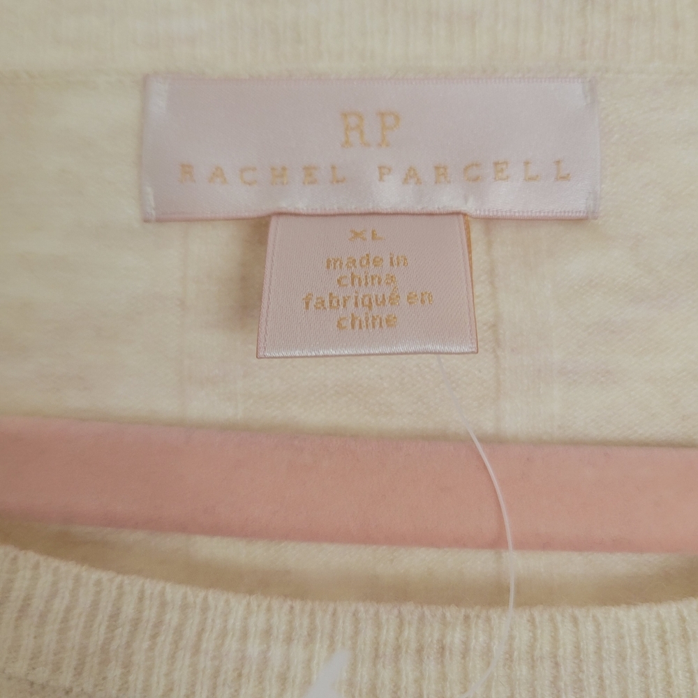 Rachel Parcell Easy Ribbed Crew Neck Sweater - Picture 3 of 4